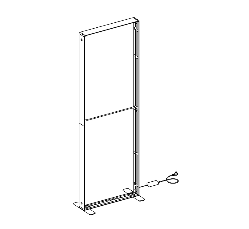 SEGO 灯箱 100*250cm
